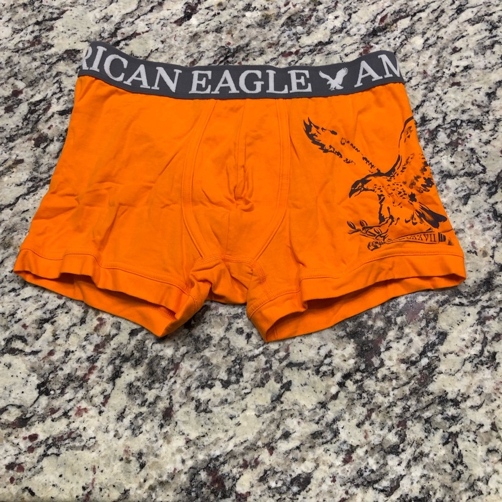 Rare American Eagle Orange Boxer Briefs